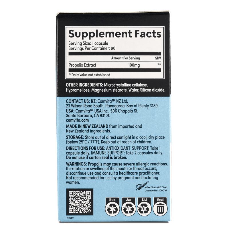 Comvita Propolis PFL 15 90 Capsules