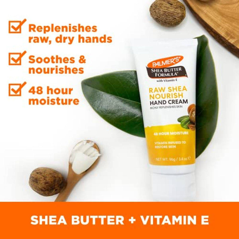 Palmers Shea Butter Formula With Vitamin E Raw Shea Nourish Hand Cream 96g