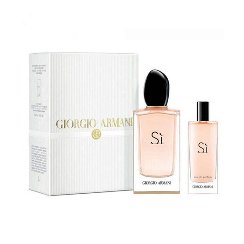Giorgio Armani Si (W) Travel Collection Set EDP 100ml + EDP 15ml