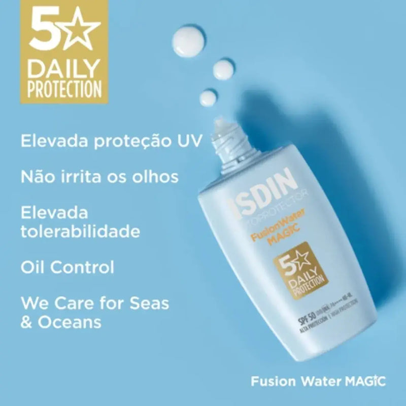 Isdin Fotoprotector Fusion Water Magic Color SPF50 Fluid 50ml with Bag