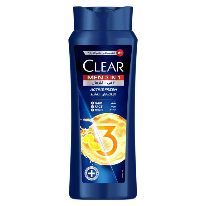 Clear Men Shampoo 3 In 1 Act Fresh 600ml