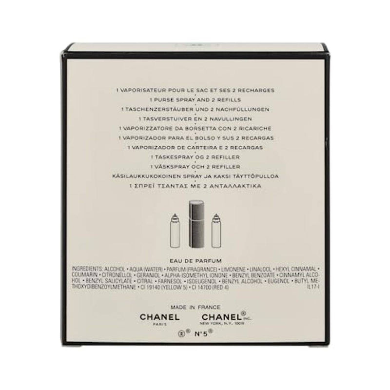 Chanel No.5 Eau Premiere (W) EDP 3X20ml Refill Travel Spray