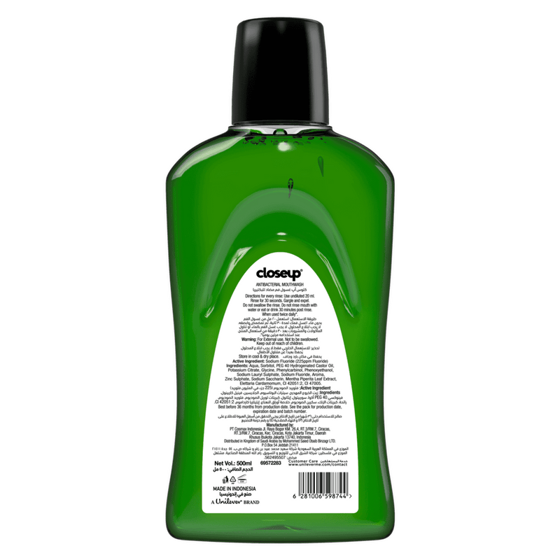 Close Up Mouthwash Nature Boost 500ml
