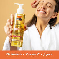 Palmers Cocoa Butter Formula With Vitamin E Skin Therapy Cleansing Face Oil Natural Rosehip 190ml