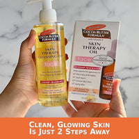 Palmers Cocoa Butter Formula With Vitamin E Skin Therapy Cleansing Face Oil Natural Rosehip 190ml