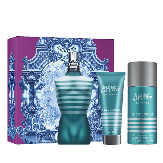 Jean Paul Gaultier Le Male (M) Set EDT 125ml + Deo Spray 150ml + Showergel 75ml