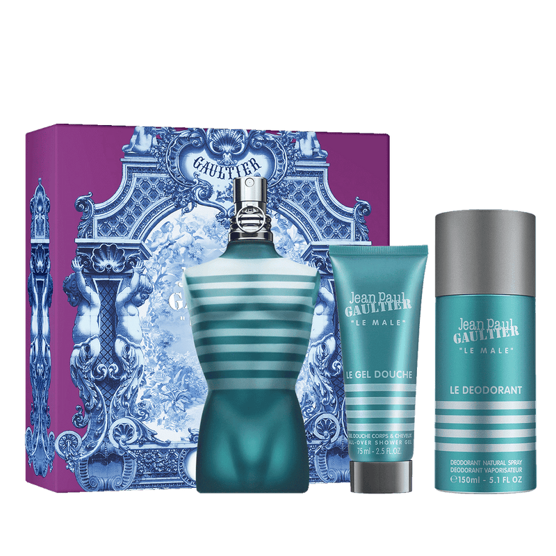 Jean Paul Gaultier Le Male (M) Set EDT 125ml + Deo Spray 150ml + Showergel 75ml