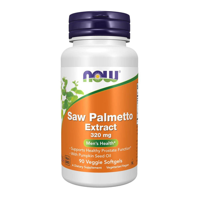 Now Saw Palmetto 320mg 90 VegeCapsules