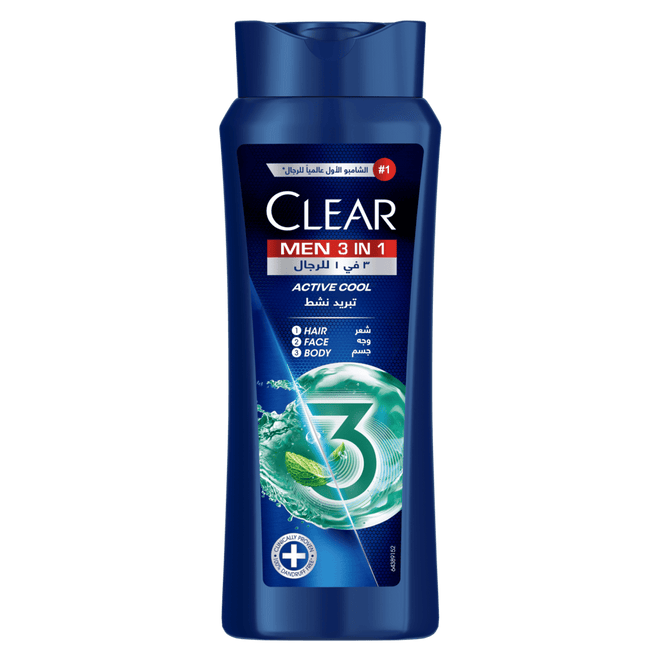 Clear Men Shampoo 3 In 1 Act Cool 600ml