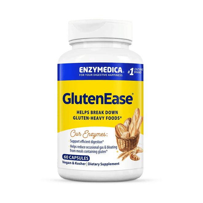 Enzymedica Glutenease 60 Capsules
