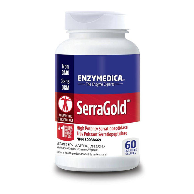 Enzymedica Serragold 60 Capsules