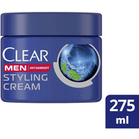 Clear Men Hair Styling Cream Cool Sport Menthol 275ml