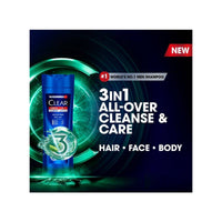 Clear Men Shampoo & Conditioner 3 In 1 Active Cool 400ml