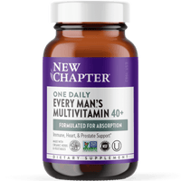 New Chapter One Daily Every Mans Multivitamin 40+ 72 Tablets