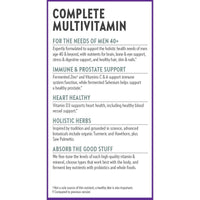 New Chapter One Daily Every Mans Multivitamin 40+ 72 Tablets