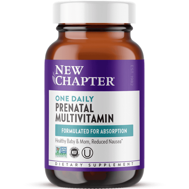 New Chapter One Daily Prenatal Multivitamin 60 Tablets