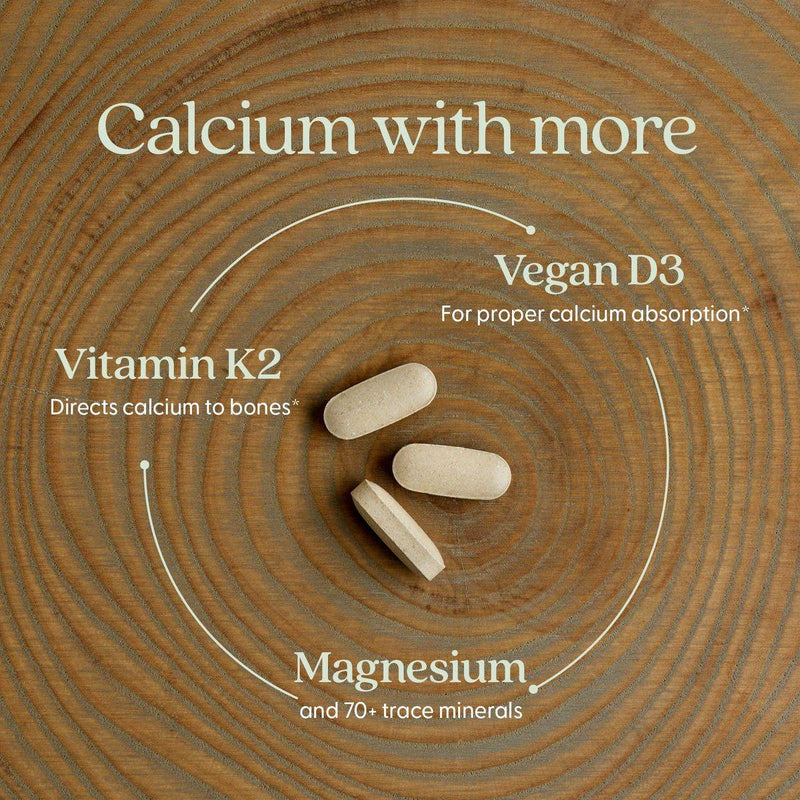 New Chapter Plant Calcium Bone Strength Take Care 60 Slim Tablets