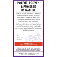 New Chapter Plant Calcium Bone Strength Take Care 60 Slim Tablets