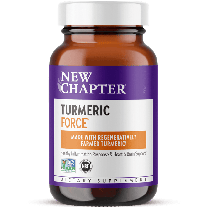 New Chapter Turmeric Force 30 Vegetable Capsules