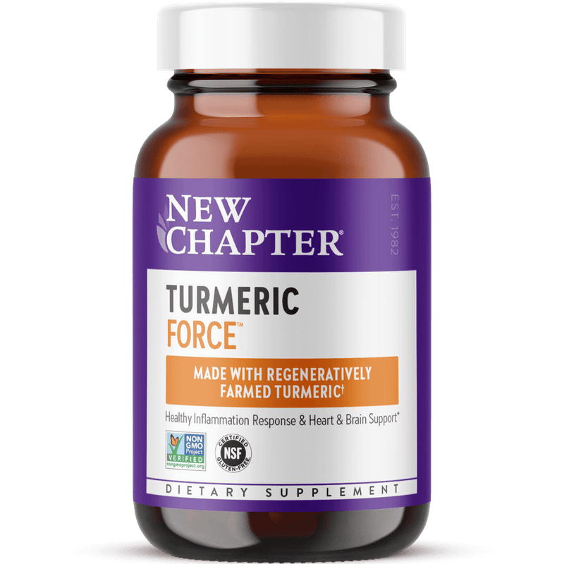 New Chapter Turmeric Force 30 Vegetable Capsules