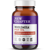 New Chapter Wholemega Fish Oil 1000mg 120 Softgels