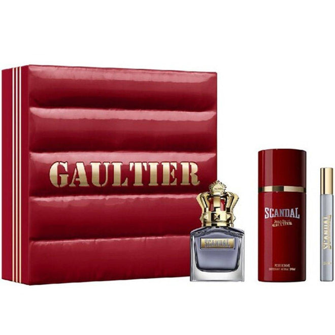 Jean Paul Gaultier Scandal Pour Homme (M) Set EDT 50ml + EDT 10ml + Deo Spray 150ml