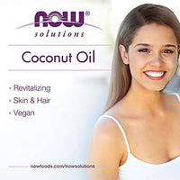 Now Solutions Coconut Oil 100% Pure 473ml