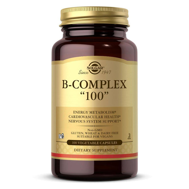 Solgar B Complex 100 100 VegeCapsules