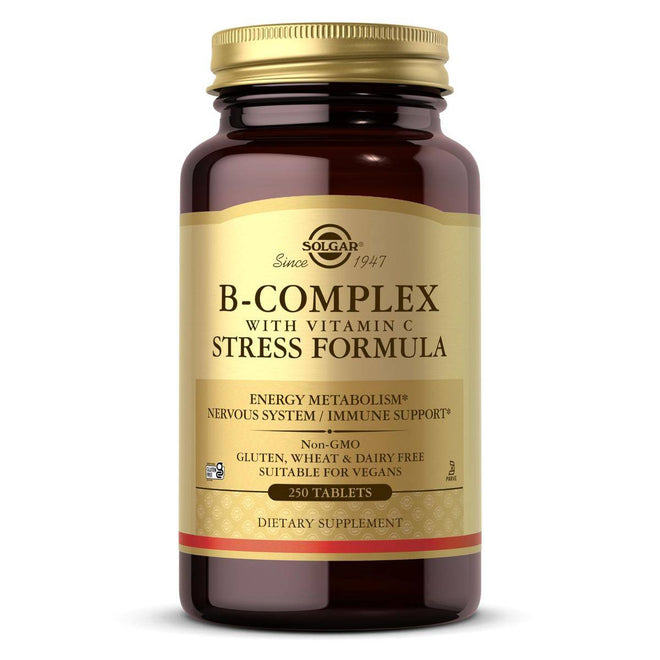 Solgar B Complex With C Stress Formula 250 Capsules
