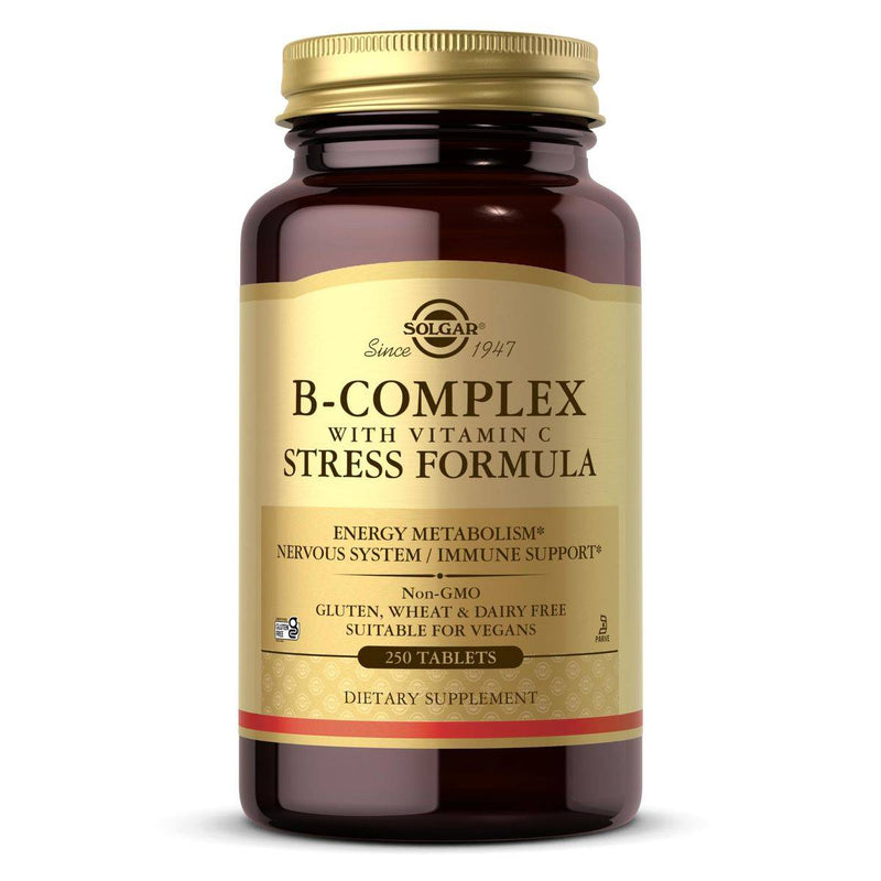 Solgar B Complex With C Stress Formula 250 Capsules