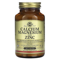 Solgar Calcium Magnesium Plus Zinc 100 Tablets