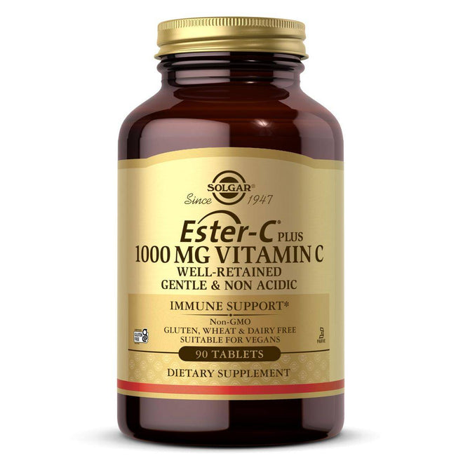 Solgar Ester C Vitamin C Plus 1000mg 90 Tablets