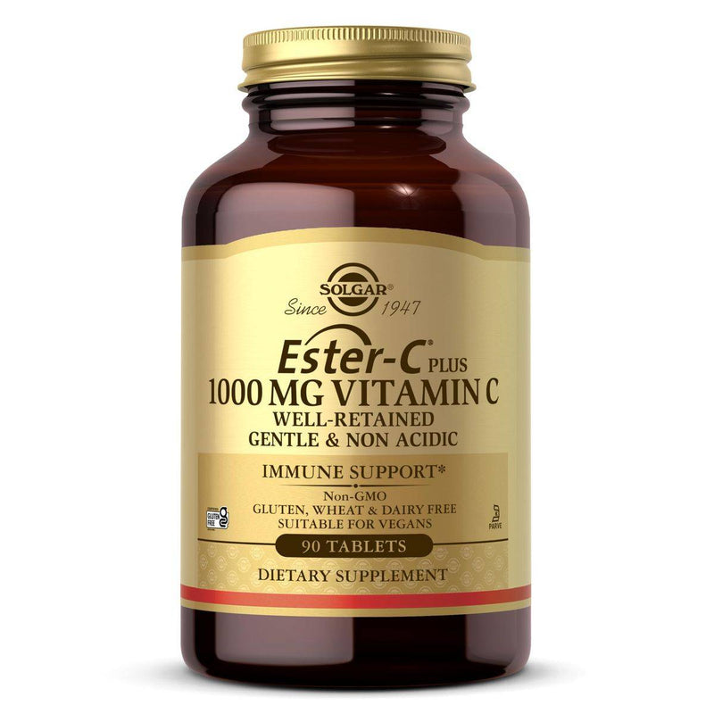 Solgar Ester C Vitamin C Plus 1000mg 90 Tablets