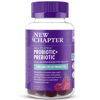 New Chapter All-Flora Probiotic + Prebiotic Dual Action Digestive Health 60 Gummies