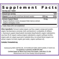 New Chapter Fermented Vitamin C 250mg 30 Tablets