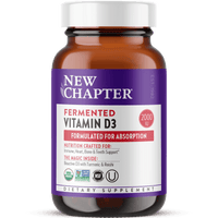 New Chapter Fermented Vitamin D3 2000IU 30 Tablets
