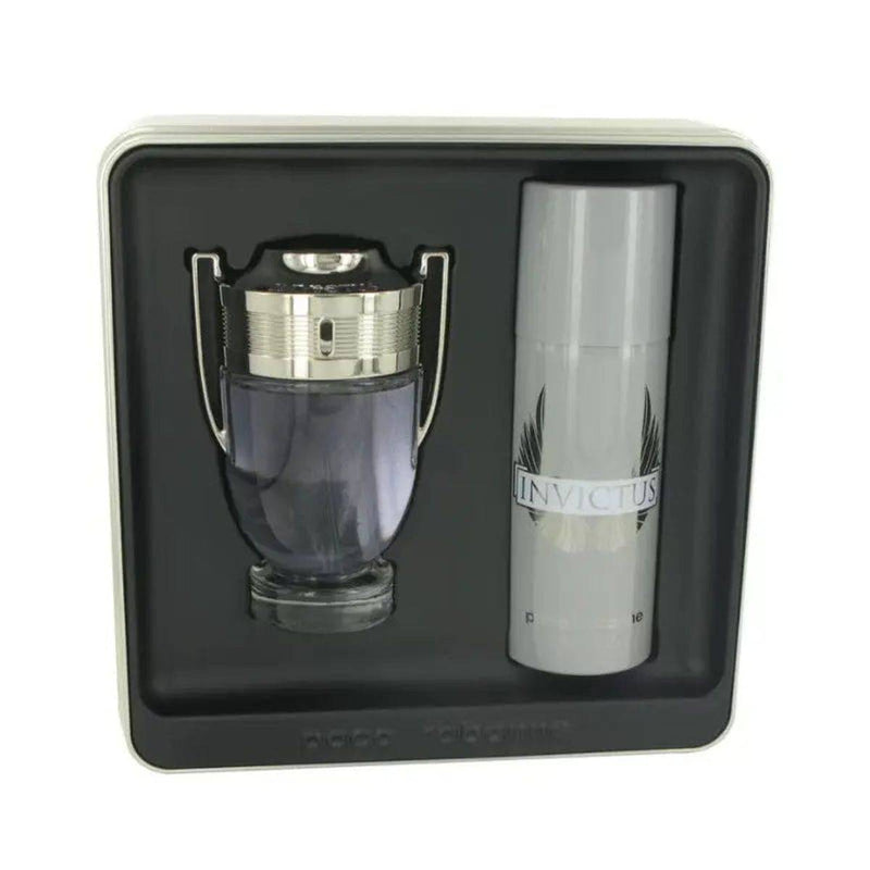Paco Rabanne Invictus (M) Set EDT 100ml + Deo Spray 150ml