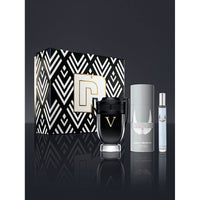 Paco Rabanne Invictus Victory (M) Set EDP Extreme 100ml + EDT 10ml Travel Spray + Deo Spray 150ml