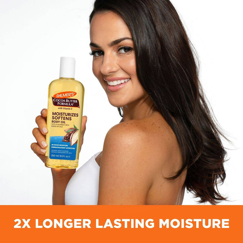 Palmers Cocoa Butter Formula With Vitamin E Moisturizes Softens Body Oil 250ml