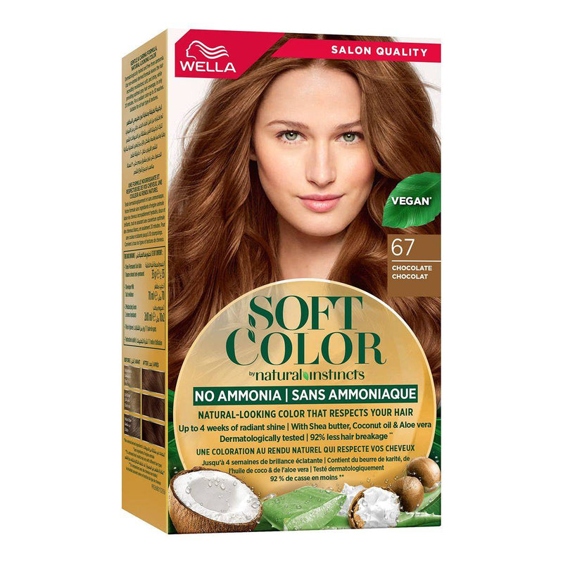 Wella Soft Color Natural Instincts Hair Color 67 Chocolate