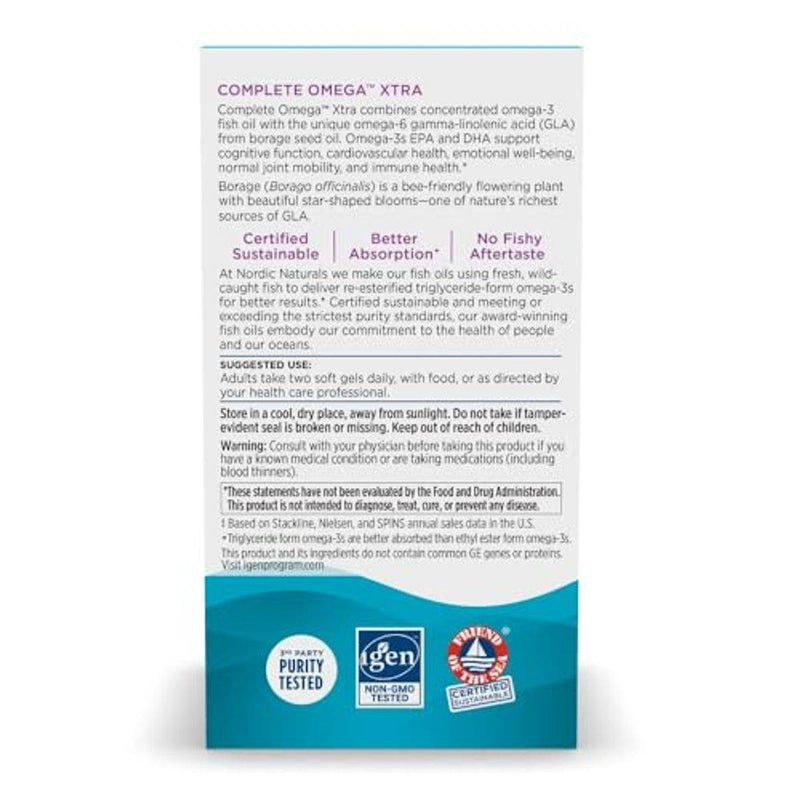 Nordic Naturals Complete Omega Xtra 60 Capsules