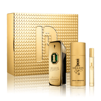 Paco Rabanne 1 Million Golden Oud (M) Set Parfum Intense 100ml + EDT 10ml Travel Spray + Deo Spray 150ml