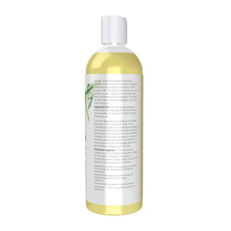 Now Solutions Lavender Almond Massage Oil 473ml