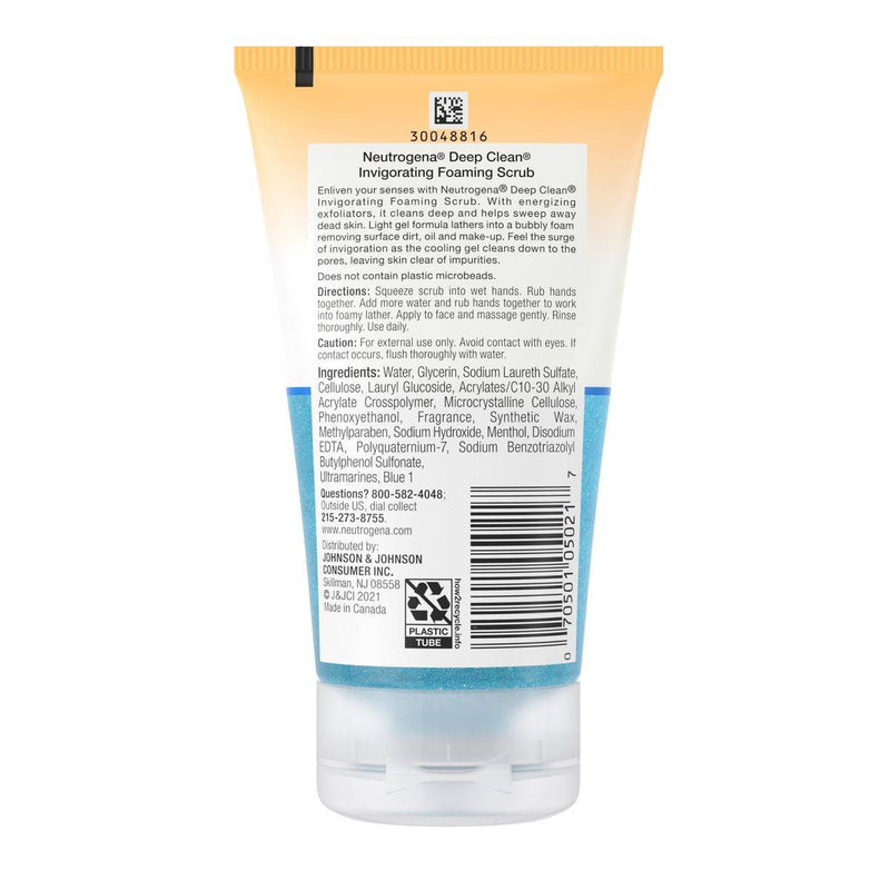 Neutrogena Deep Clean Invigorating Scrub 150ml