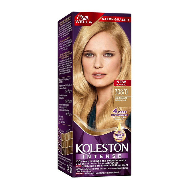 Wella Koleston Intense Hair Color 308/0 Light Blonde