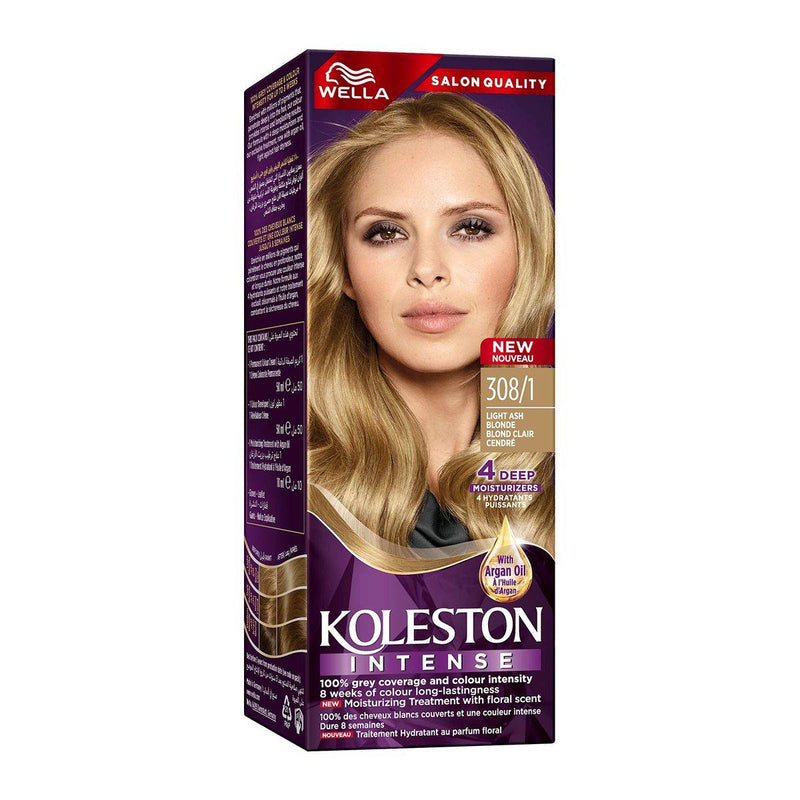 Wella Koleston Intense Hair Color 308/1 Light Ash Blonde