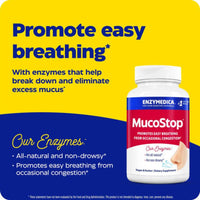 Enzymedica Mucostop 48 Capsules