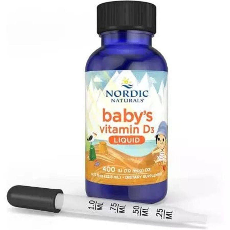 Nordic Naturals Babys Vitamin D3 Liquid 22.5ml