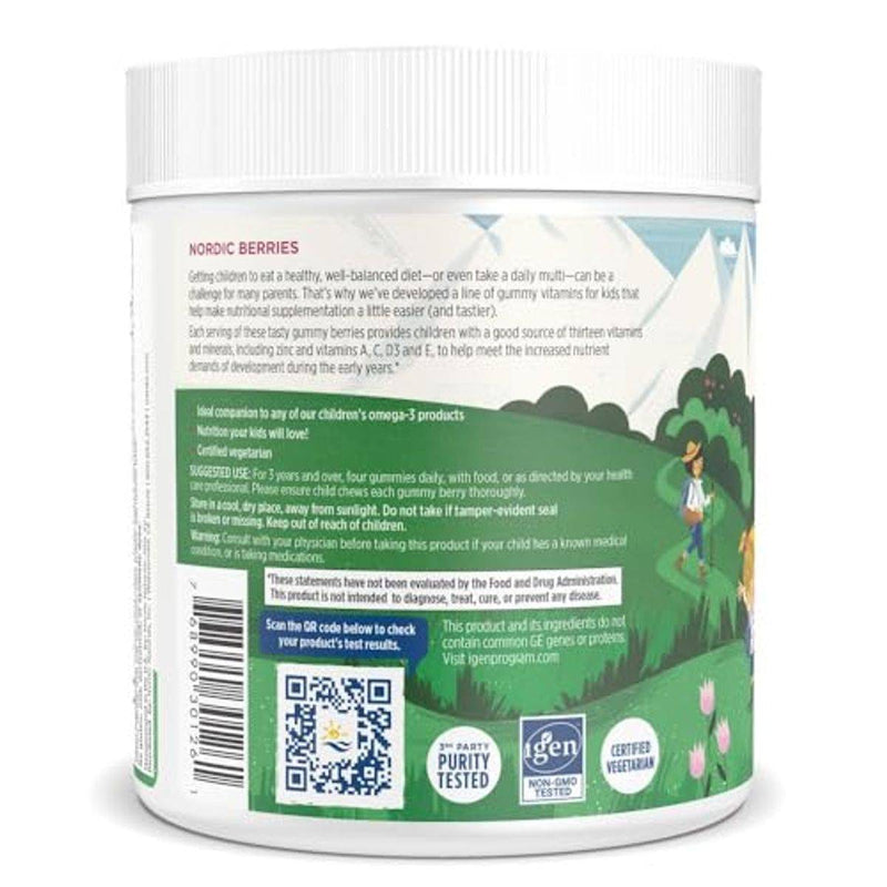 Nordic Naturals Cherry Berry 120 Gummies