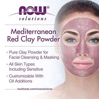Now Solutions Mediterranean Red Clay Powder 170g